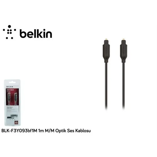 Belkin Blk-F3y093bf1m 1M M/M Optical Audio Cable