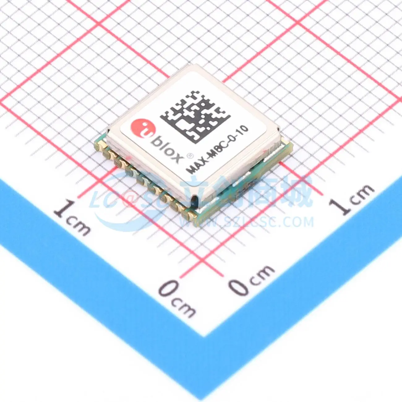 1pcs MAX-M8C-0 SMD-18P Galileo GLONASS GPS BeiDou UART I2C 1.65V 3.6V GNSS GPS BDS Positioning Module for Smart Home System