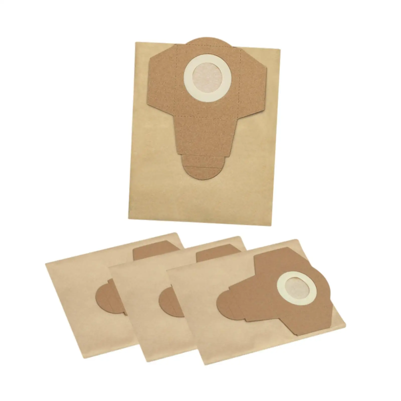 5x أكياس مكنسة كهربائية لإزالة الشعر الورقي للمكنسة الكهربائية سعة 20 لترًا