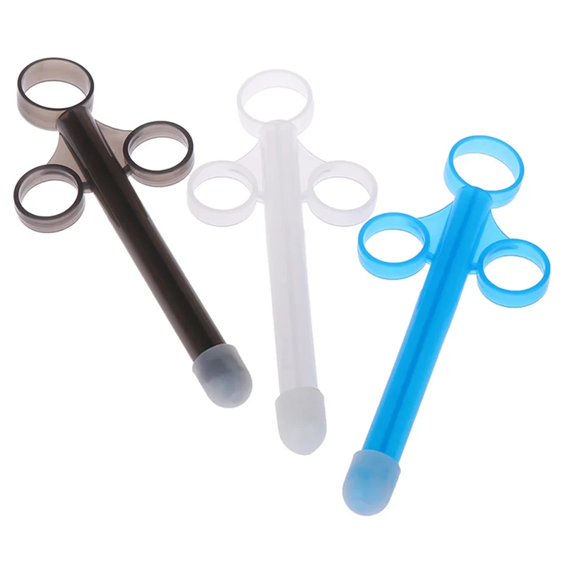 Personal Anal Lubricant Lube Launcher Shooter Injector Applicator Syringe Large Black YDH