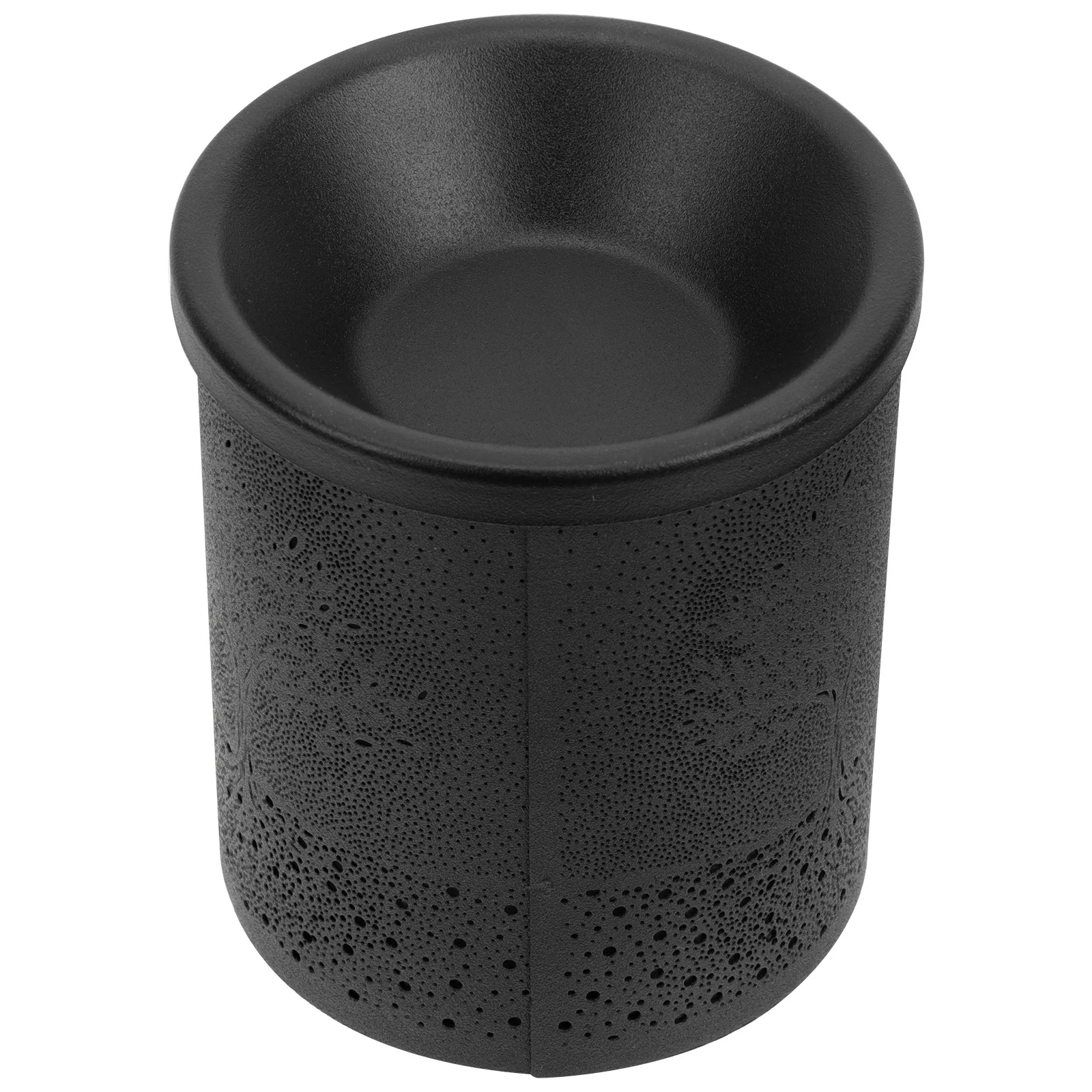 Diffuseur de parfum électrique pour fond de cire, veilleuse d'aromathérapie pour huiles essentielles, lampe à parfum noir, prise chauffante, chauffage aromatique