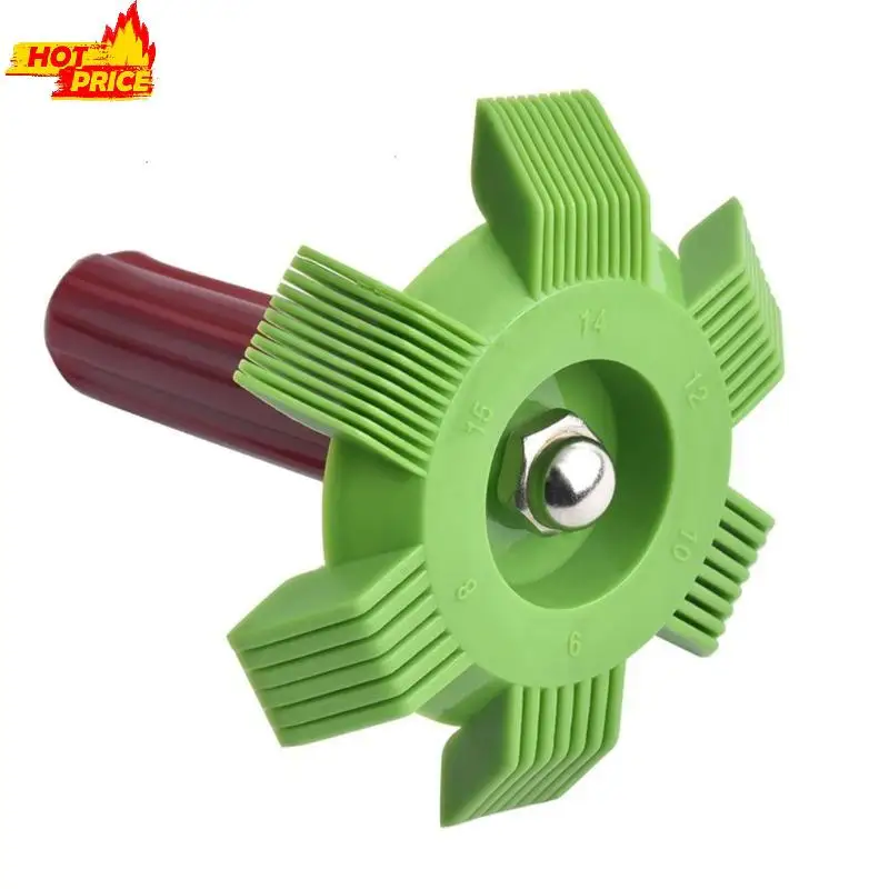 6x кондиционер конденсатор Condenser Fin Set Set Fin Comb Metal Radiator Fin Check