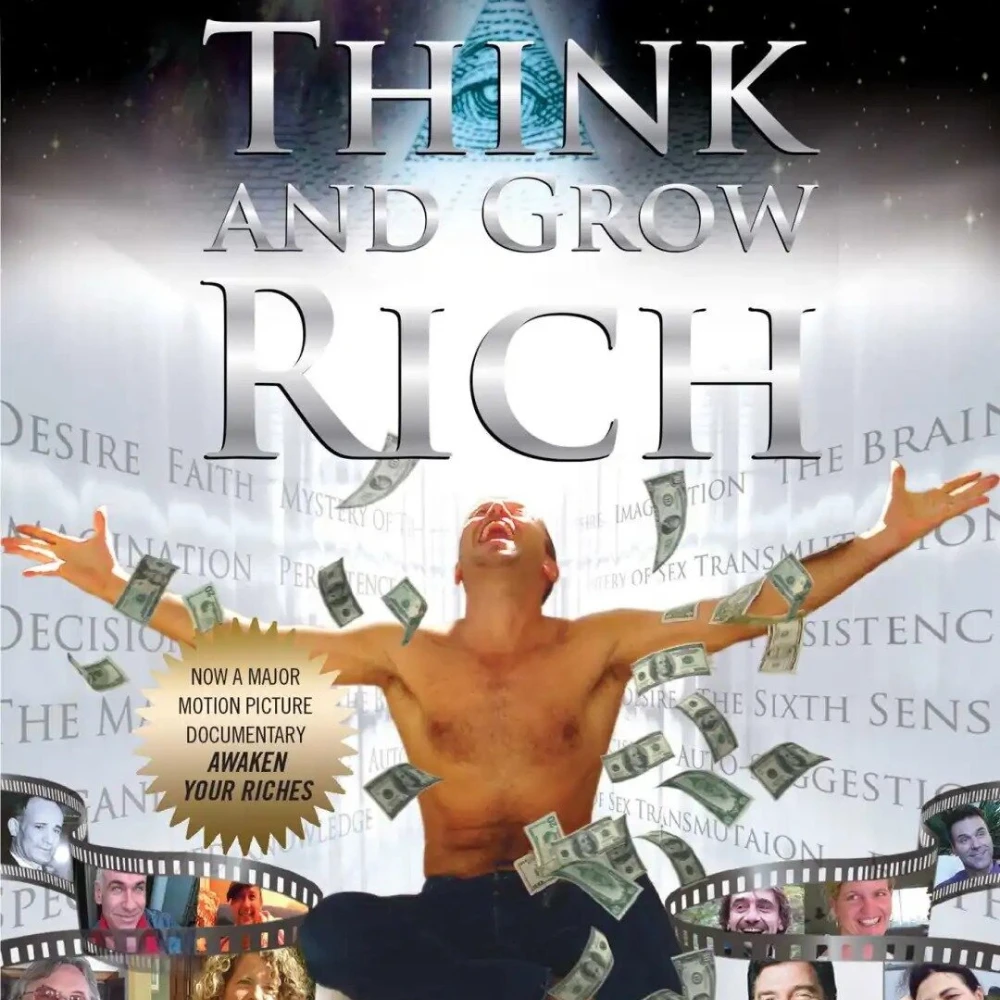 فكر ونمو الروايات الملهمة الكلاسيكية الغنية فكر ونمو غني بقلم نابليون هيل غلاف ورقي باللغة الإنجليزية