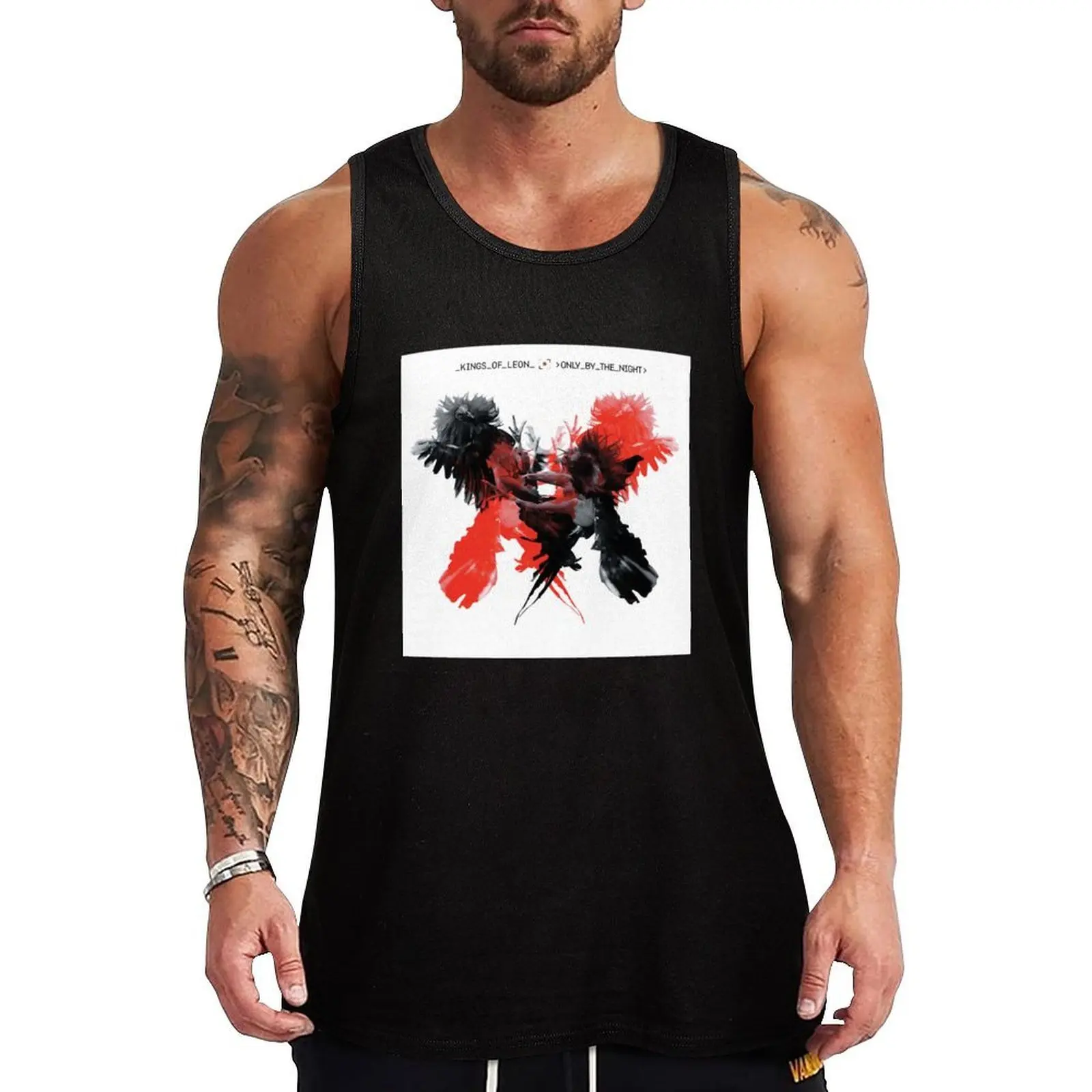 Kings of Leon only by the night Tank Top Streetwear Tank Top Casual Hip Hop Sleeveless Tee