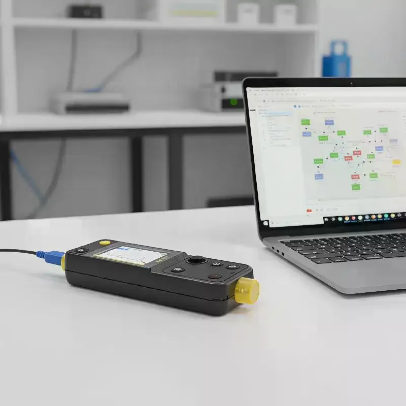 1Pcs 20KM Optic Fault Finder Handled OTDR Active Fiber Test Fiber Ranger FTTB FTTH Breakpoint Tester VFL 10MW