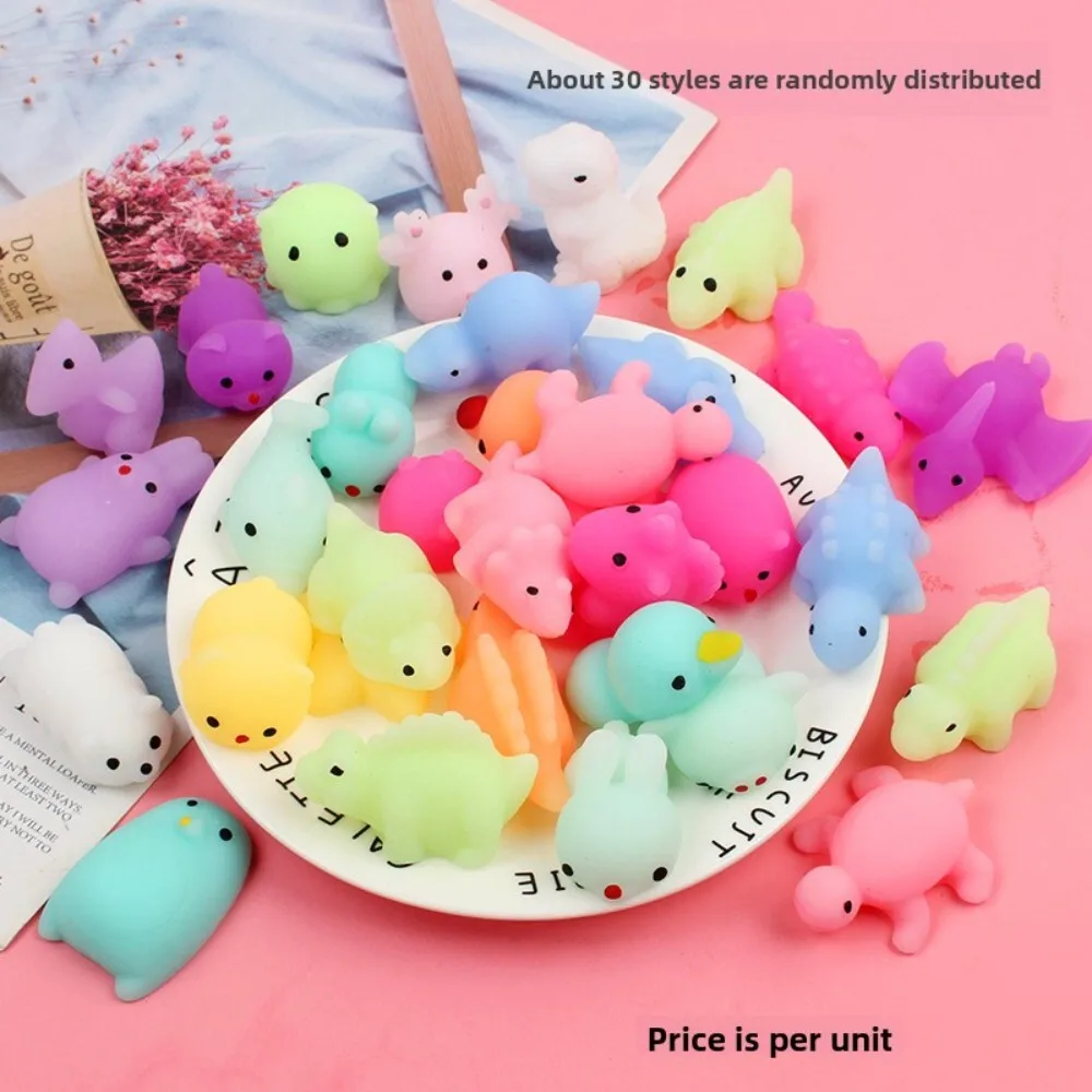 かわいい動物の餃子型スクイーズおもちゃ ストレス解消に最適 学生や子供への小さなギフトに最適 漫画風いたずらボール ソフトぬいぐるみ