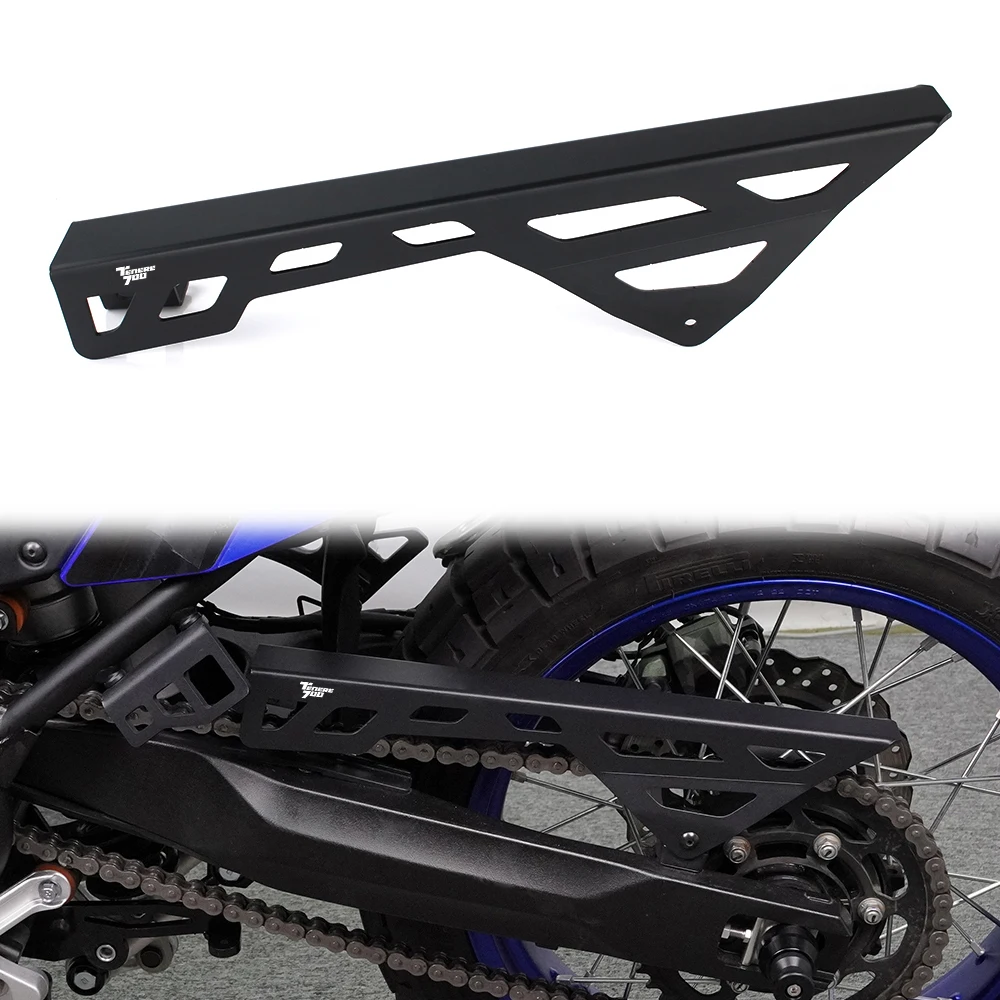 

Motorcycle Rear Wheel Guard Cover Protector For Yamaha Tenere 700 XTZ690 2019 2020 2021 2022 2023 2024 Chain Decorative Guard