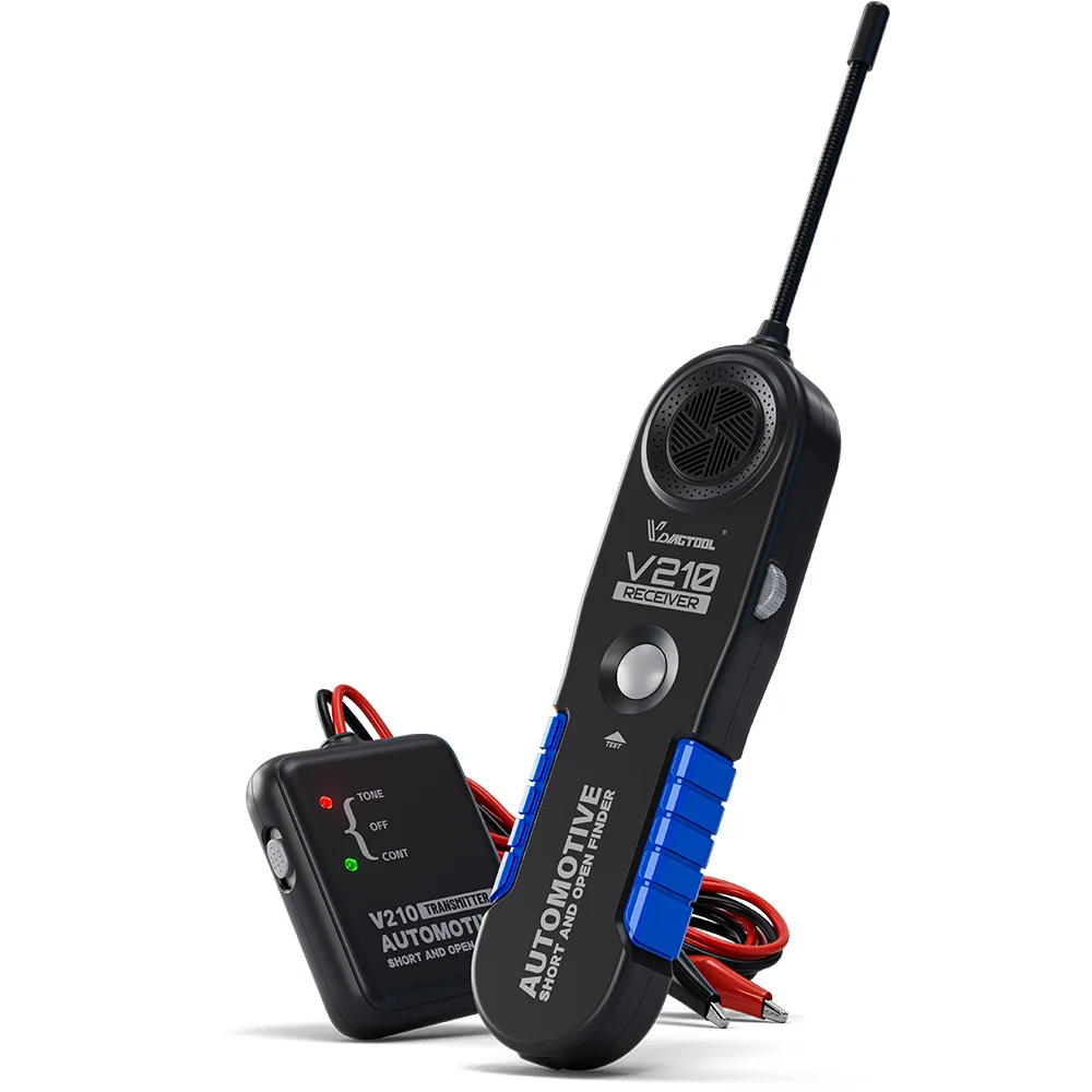 2026 VDIAGTOOL V210 Automotive Circuit Tester 6V-42V Open & Short Finder Checker Auto Reparatie Kabel Circuit Draadzoeker Analyser Tool
