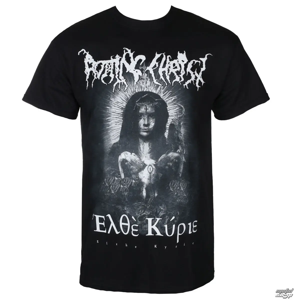 

T-shirt Metal Men's Rotting Christ - ELTHE KYRIE - Rock OFF 2026 Summer Pure Cottons High-end Luxury Unisex Style