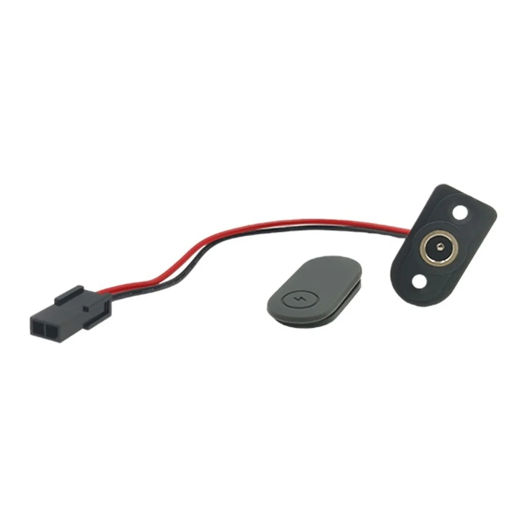 Waterproof Charging Port Cover for Xiaomi 6 Lite Electric Scooter Dust Resistant ABS Black 13x8x5cm No Tools Required