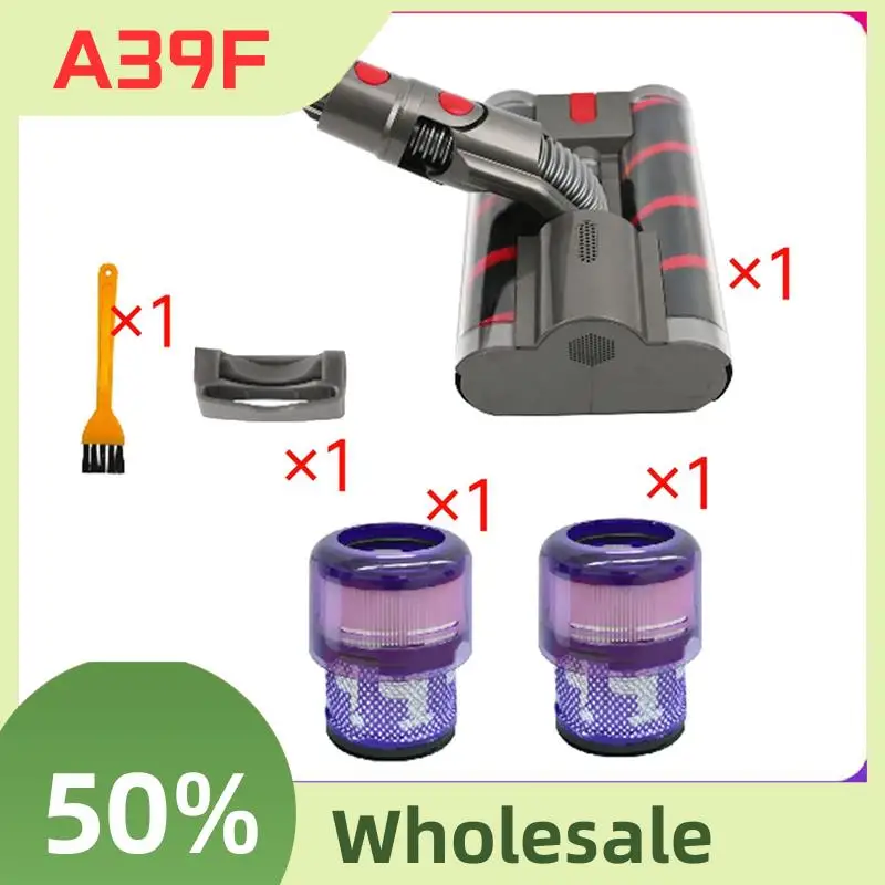 Repuesto de Rodillo Suave de Calidad Benchmade para Aspiradora Dyson Omni-Glide SV19, Cabezal de Limpieza de Doble Rodillo