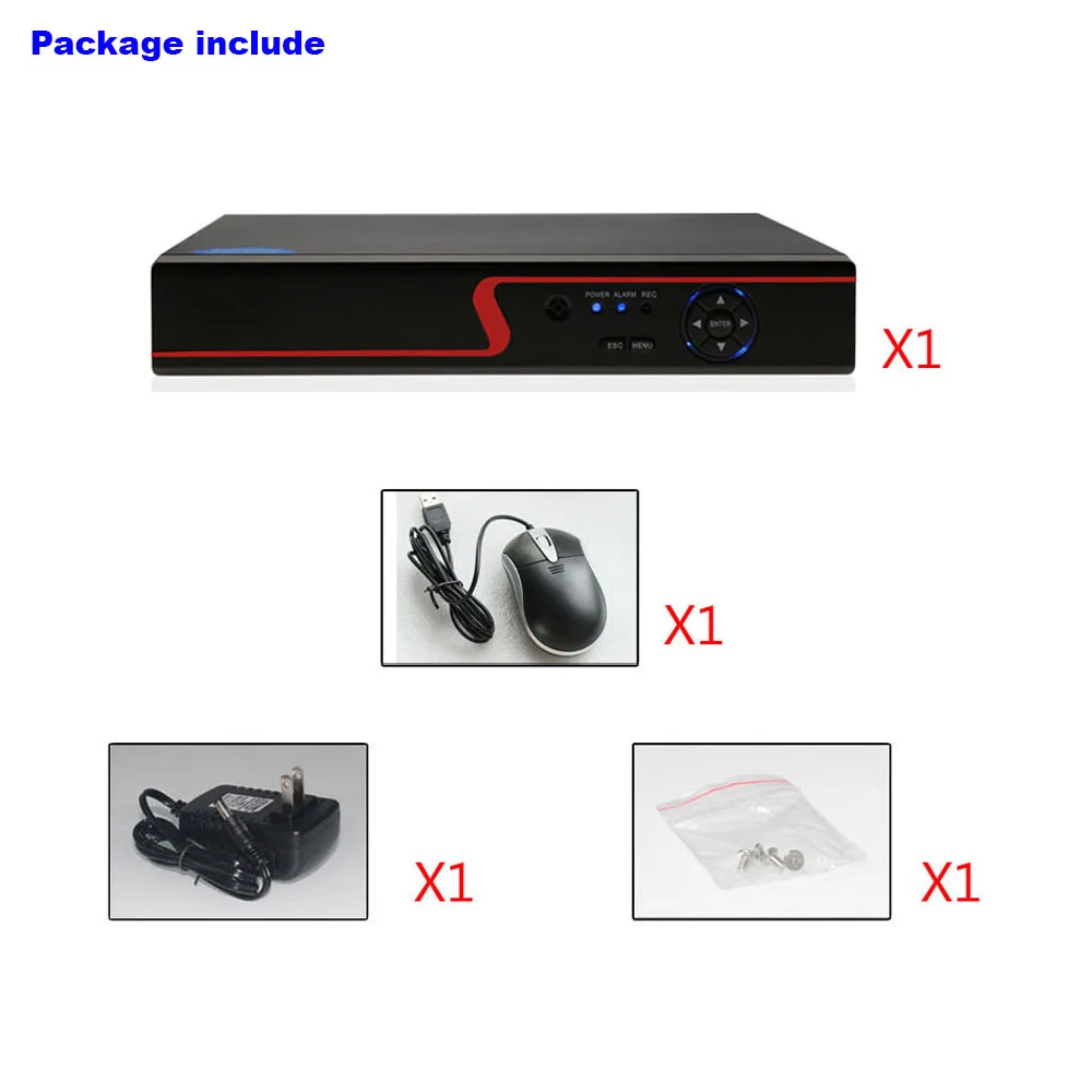 Digital Video Recorder 16 Ch 4K/8 Channel 4K-N CCTV DVR NVR Support Onvif For 8MP 5MP Analog AHD IP Surveillance Security Camera