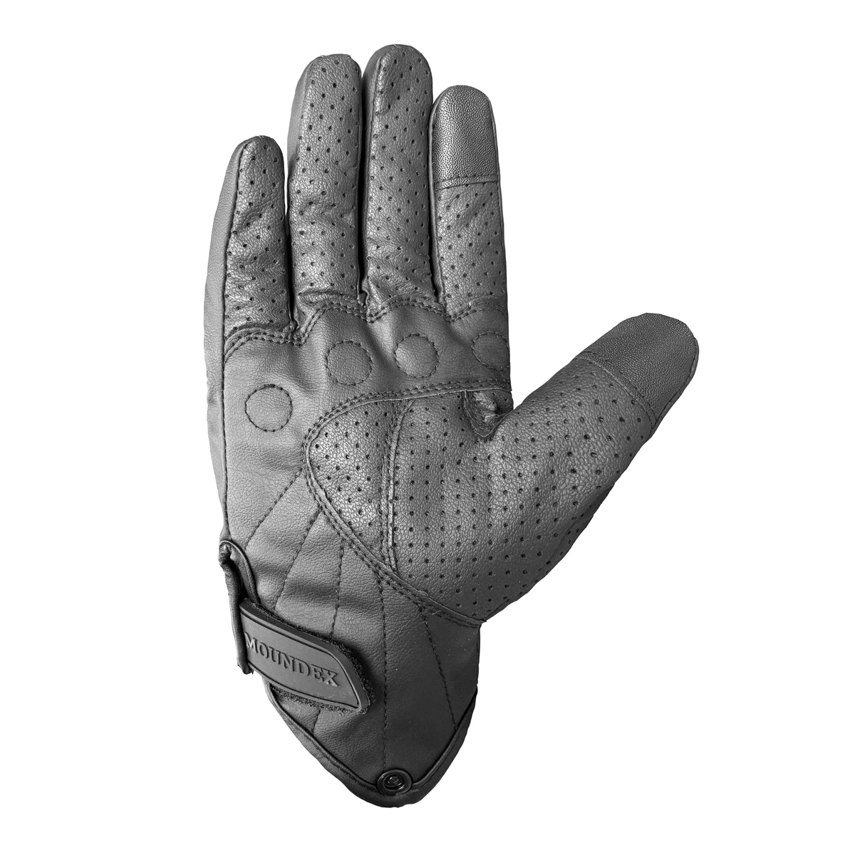 Motorcycle Gloves Retro Perforated Glove Breathable Leather Black Summer Winter Moto Racing Cycling Motocross Bike Knight Cool