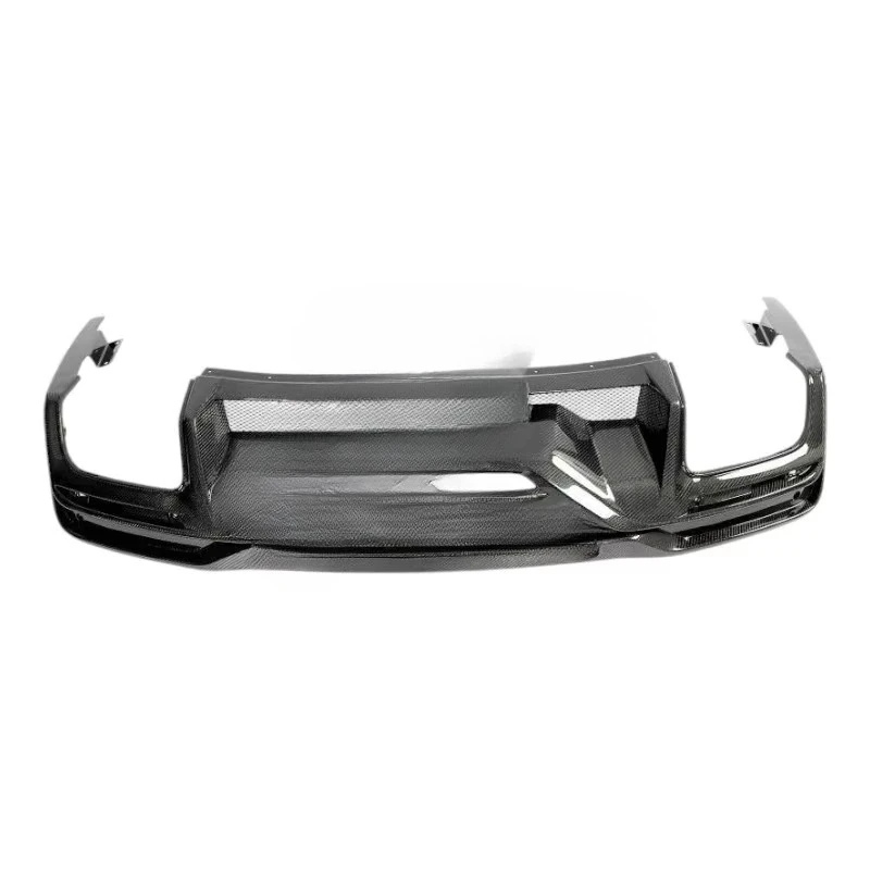 

Dark House Carbon Fiber Fibre Body Kit Rear Bumper Spoiler Fit for Ford Mustang Dark House 2024+
