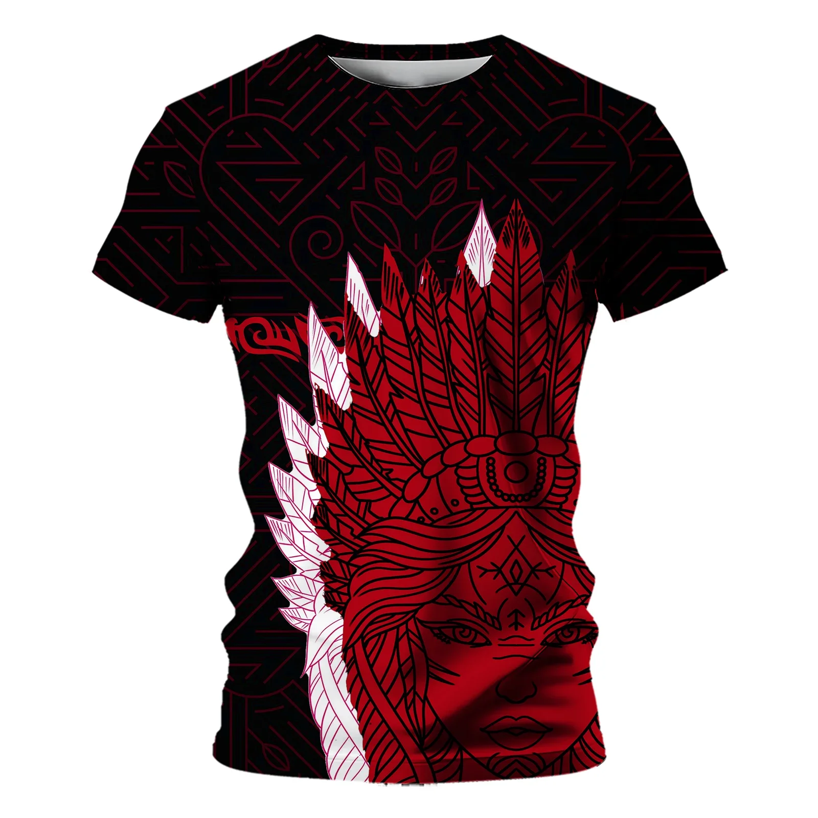 Summer Design 3D Print O-Neck T-shirt Men Casual Short Sleeve Sweatshirt Oversized Hip-hop Tshirt Y2K Unisex Clothing
