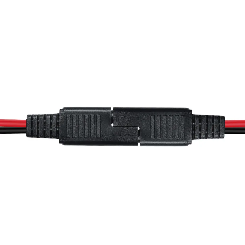 15CM SAE 2 Pin Quick Connector Disconnect Plug 18AWG SAE Extension Cable Wire Harness for Motorcycle Generator Solar Panel