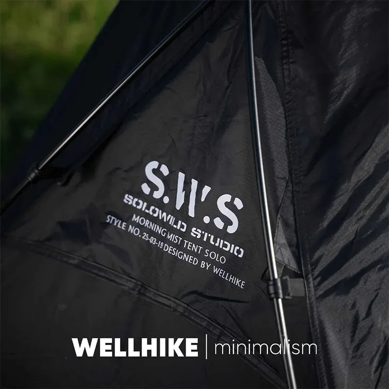 Wellhike ao ar livre cloudcase única temporada tenda leve acampamento dobrável marchando cama saco de armazenamento caminhadas equipamentos essenciais