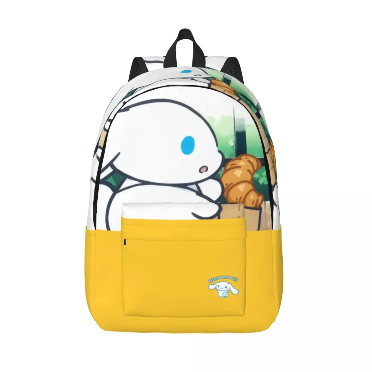 Cute Cartoon Bookbag Sanrio Cinnamoroll For Women Portable Weekend Picnic Back To School Gift Zipper Closure Kindergarten Bag