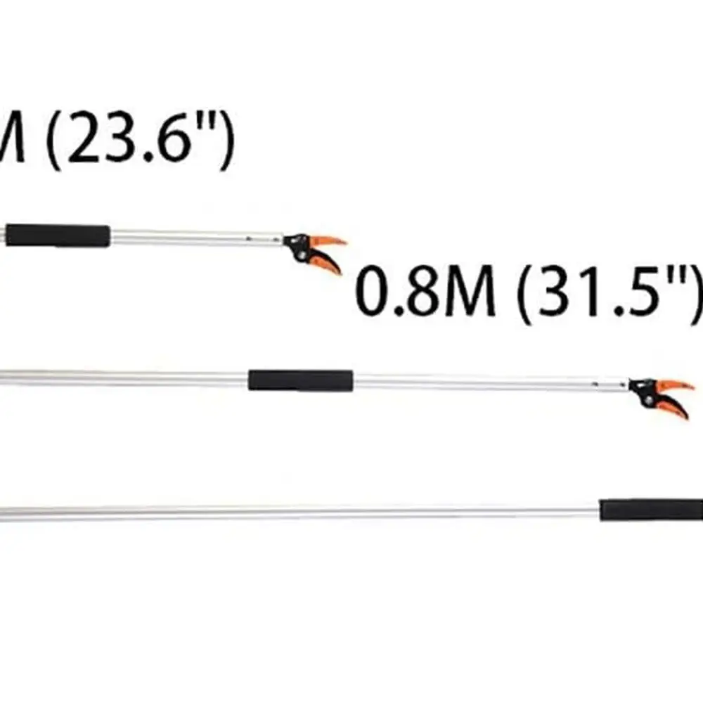 伸縮式剪定ばさみ、0.6-2M、1/2カット能力、フルーツピッカー、ガーデンツール