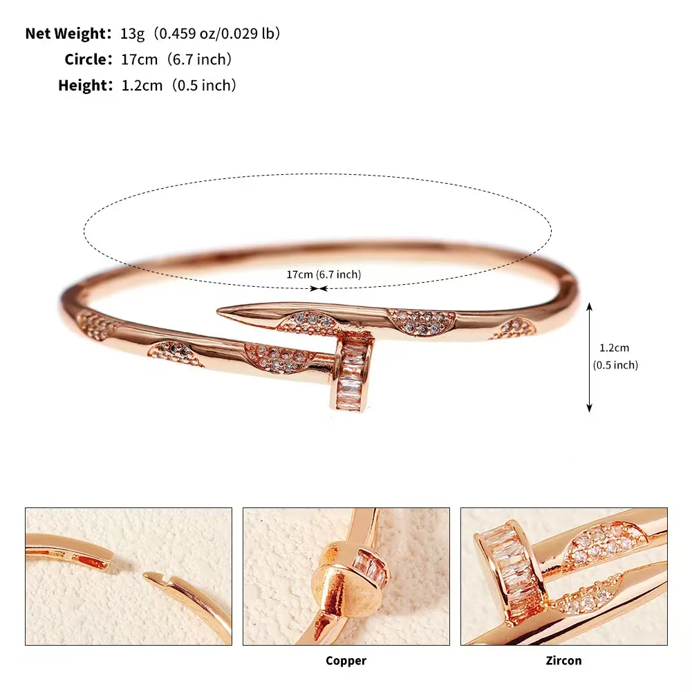 1 Open-Design Simple and Stylish Women's Bracelet – Fashion Jewelry, Perfect Gift for Girlfriend on Special Occasions image 5