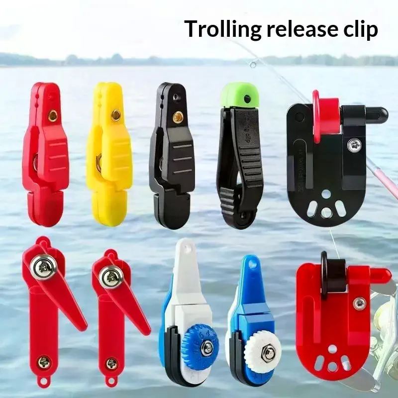 Fishing Outrigger Downrigger Release Clip Heavy Duty Trolling Release Clips For Boat Downriggers Fishing Tension Release Clip