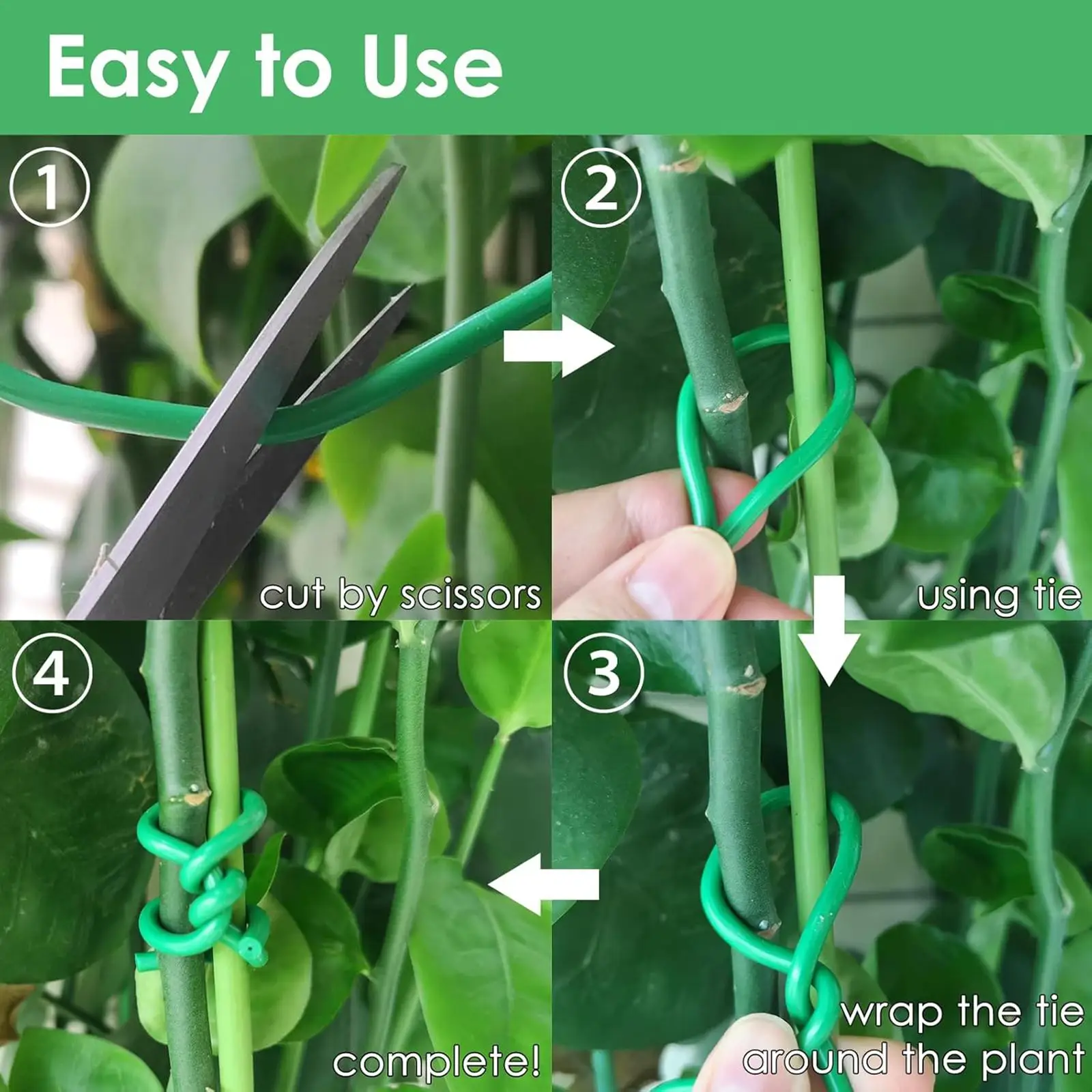 

Plant Wire Soft Garden Tie for Home Organizing Supporting Climbing Plants