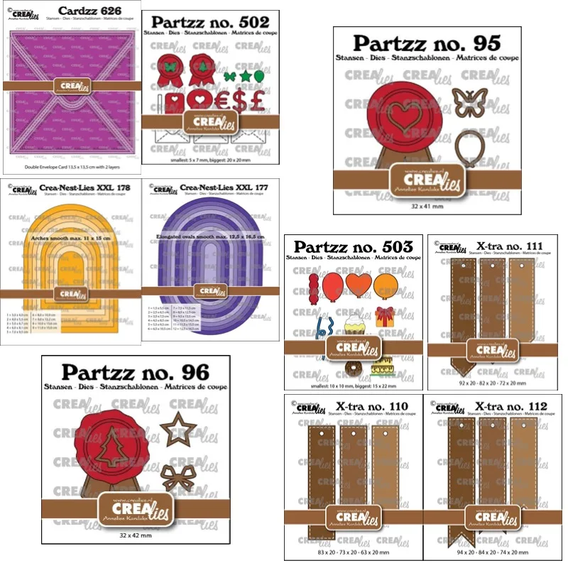 Bougies à gâteaux, cadeau, grands données de découpe en métal, essentiels amincissants, pochoir de carte de réservation, matrice découpée pour bricolage, artisanat de cartes faites à la main