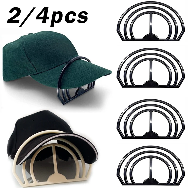 2/4pcs Hat Brim Bender No Steaming Hat Brim Curving Tool Shaper Baseball Cap Edges Band Clamp Cap Brim Bender Curves Accessories