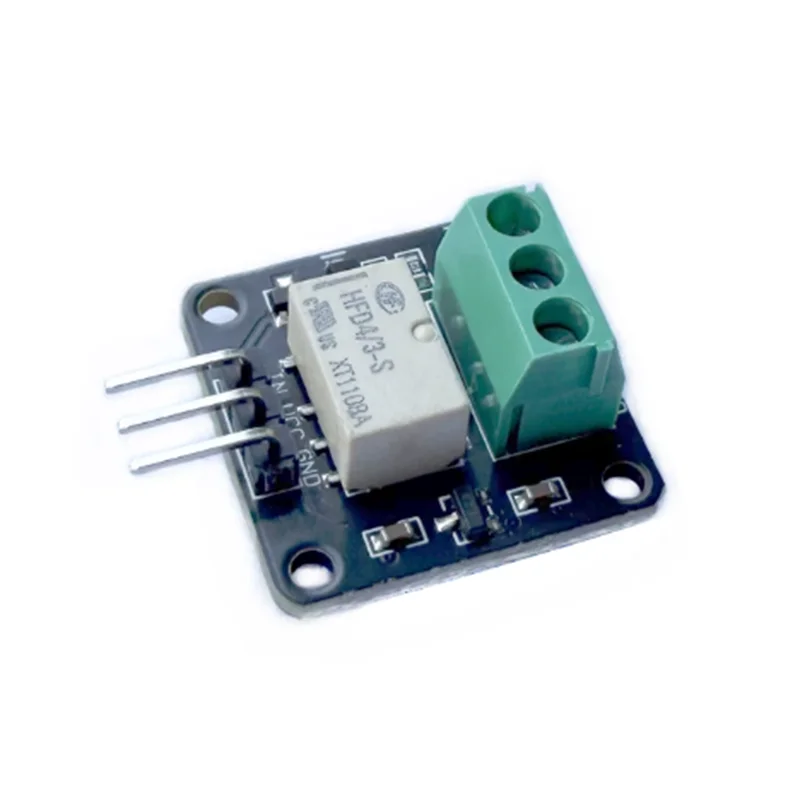 1PCS HFD4/3-S ultra-small signal relay module, low-power monostable 3.3/5V single-chip microcomputer STM32