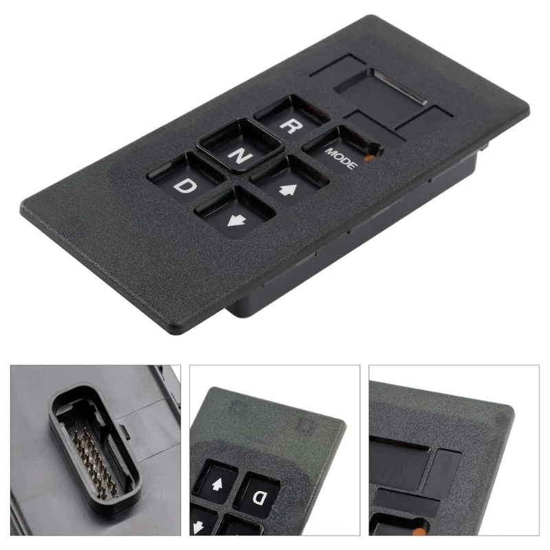 Black Gear Pad with Push Button Transmission Panel Format 29551495