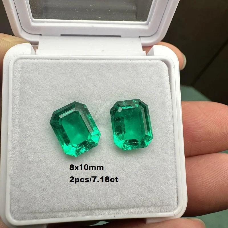 Variant: 2pcs 7.18ct