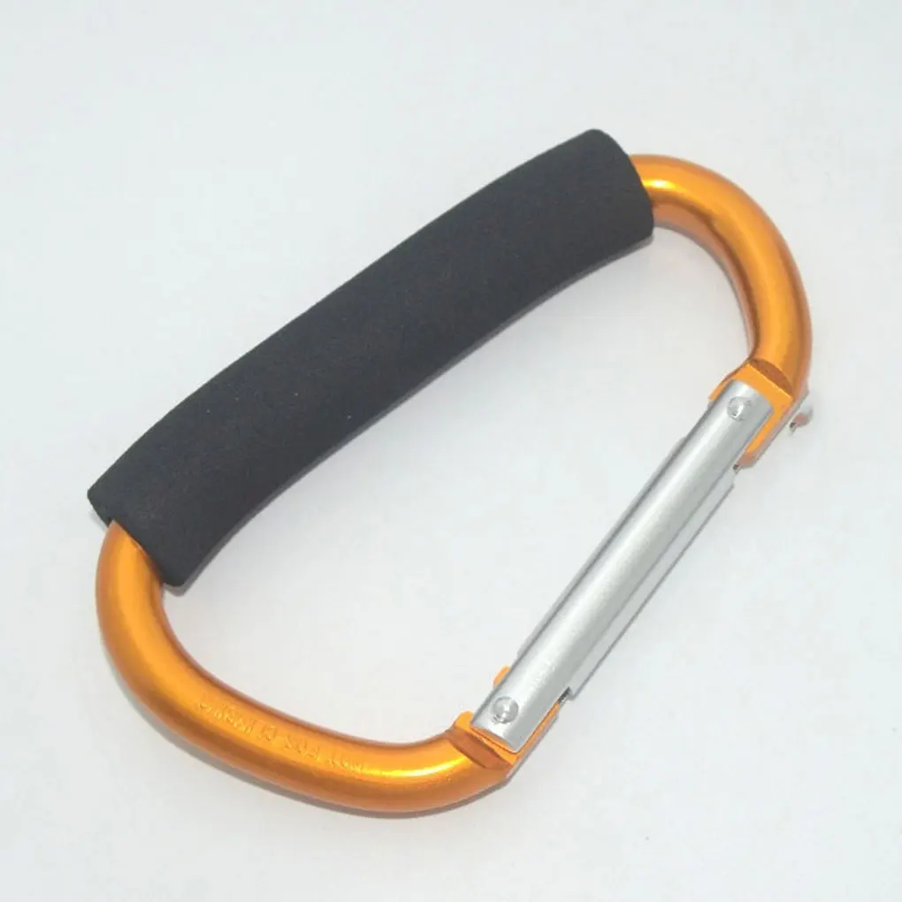 Button Sponge Handle Buckle Anti-rust Metal Handle Carrier Buckle Suitable for Car Headrests Bikes XR-Hot