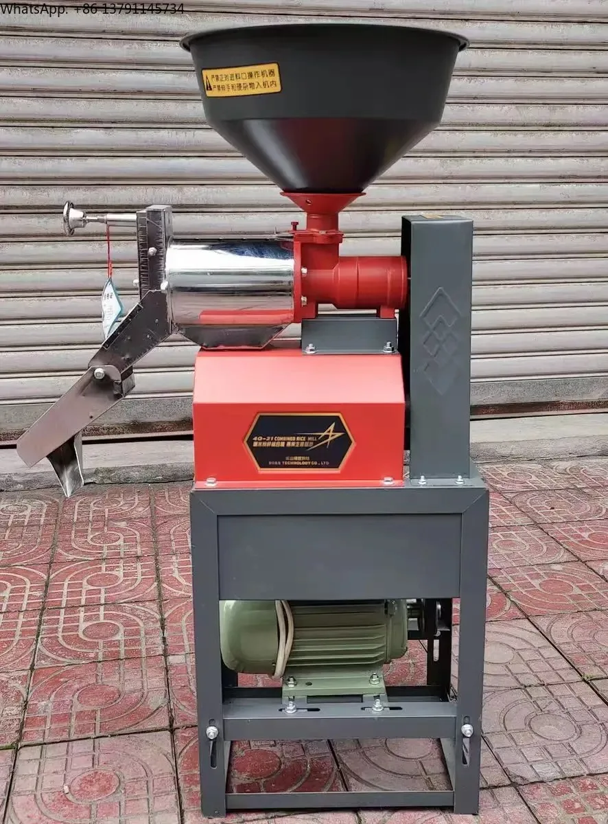 China Made Non-Motorized Rice Husk Milling Paddy Shelling Machine for Retail Use
