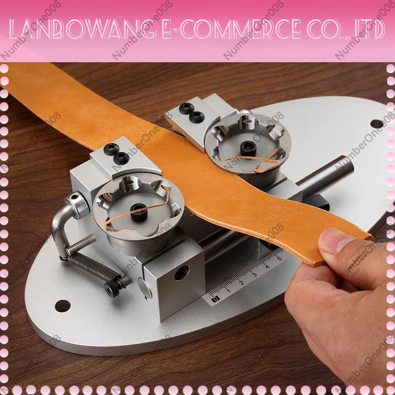 Quick Leather Belt Edging Machine 2.4KG Handmade Craft Tool Edge Finishing Fillet Device Portable Professional