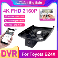 For Toyota BZ4X Subaru Solterra EA10 2022 2023 2024 Driving Recorder Front And Rear Lens Hidden WIFI Car DashCam NEW Accessories