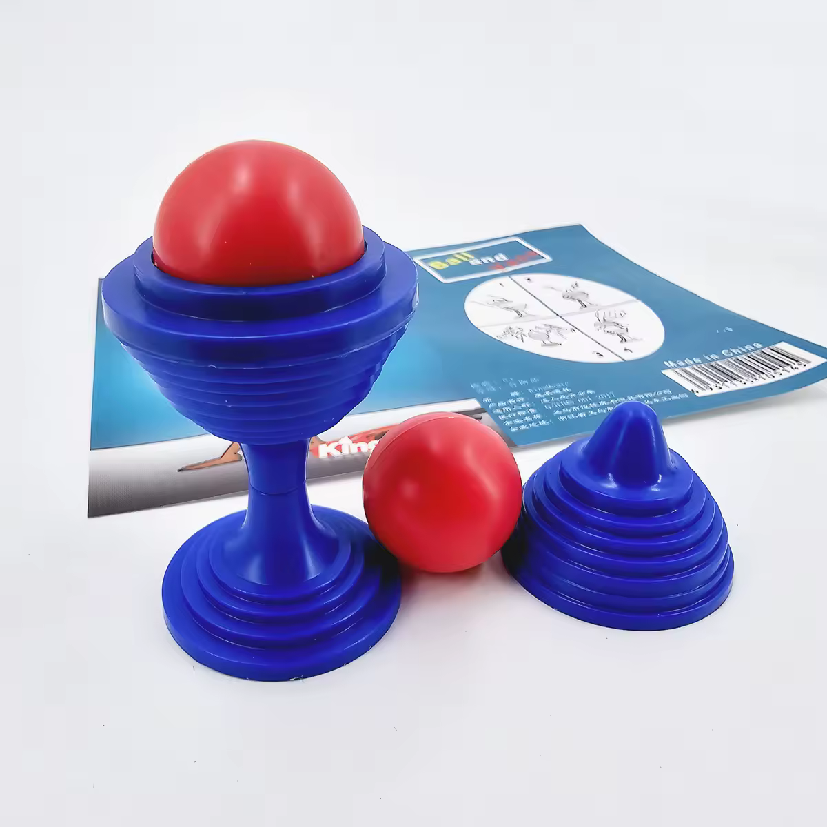 50sets Mini Height 7CM Small Ball And Vase Magic Tricks Disappearing Ball Vase Close Up Party Trick Kids For Fun Magic Props
