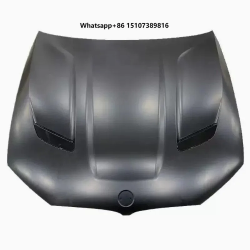 For  Piano Black All-Aluminum Hood for 5 Series M5 G30 G38 F90 Made in China Refinement Upgrade Factory Direct Sales