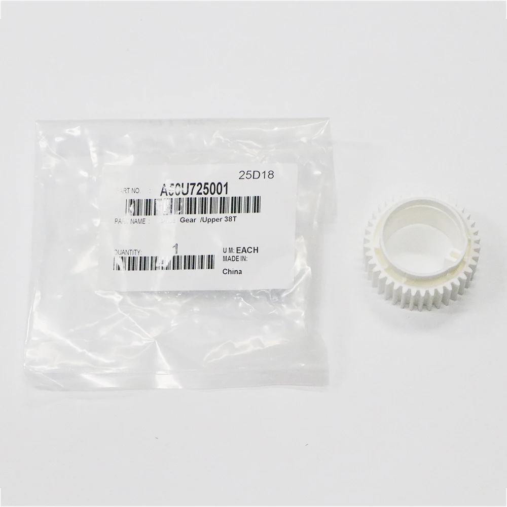 A50U725001 Genuine 38T Upper Drive Gear for Konica Minolta Bizhub PRESS C1060 C1070 C2060 C2070 C3070 C3080 C4065 C4070