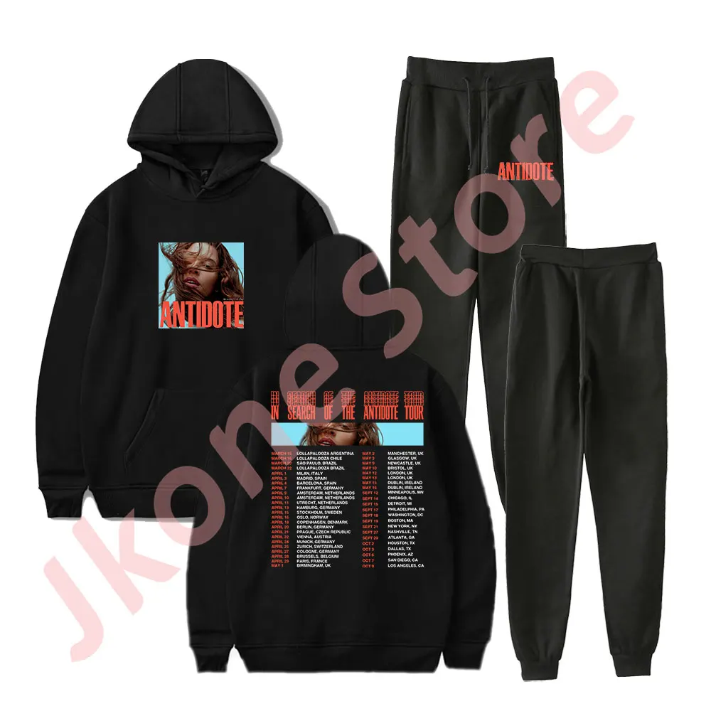 Fletcher In Search of the Antidote Tour Merch Hoodies Set Cosplay Women Men Fashion Casual Sweatshirts