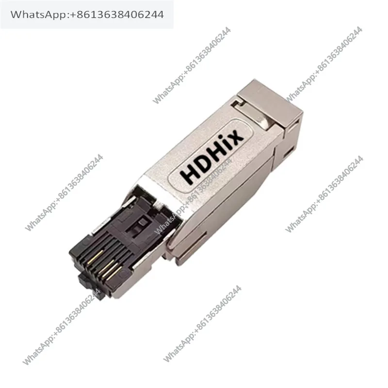 

Compatible with 4-core network cable profinet industrial crystal head RJ45 bending connector 6GK1901-1BB10