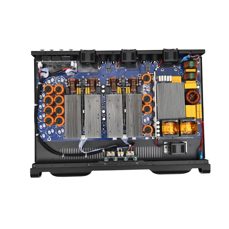 ترقية جديدة من المصنع Amplificador Clase D DN 4100 4 قنوات 1700 وات 2 أوم Amplificador De Sonido Profesional De Audio