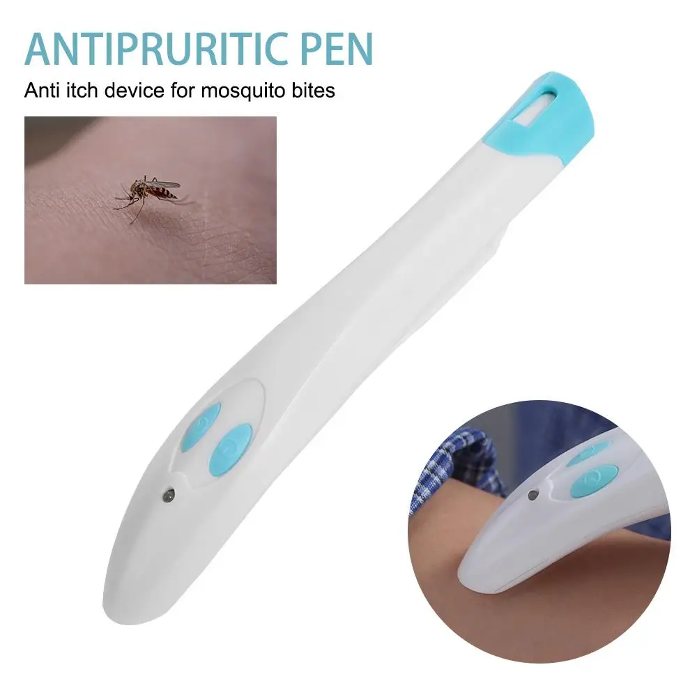 Potable Antipruritic Stick Electronic Anti-itch Mosquito Bite Pen Stop Pen Antipruritic Device Relieve Itching Pen Outdoor