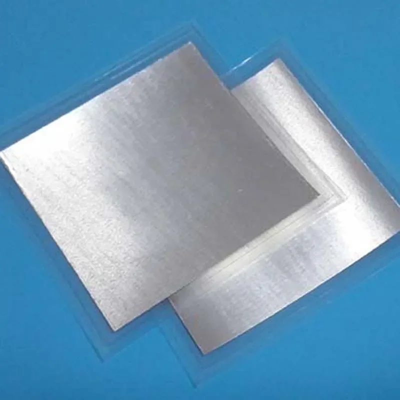 

99.995% Pure Indium Foil Sheet Plate In For Experimental Scientific Research