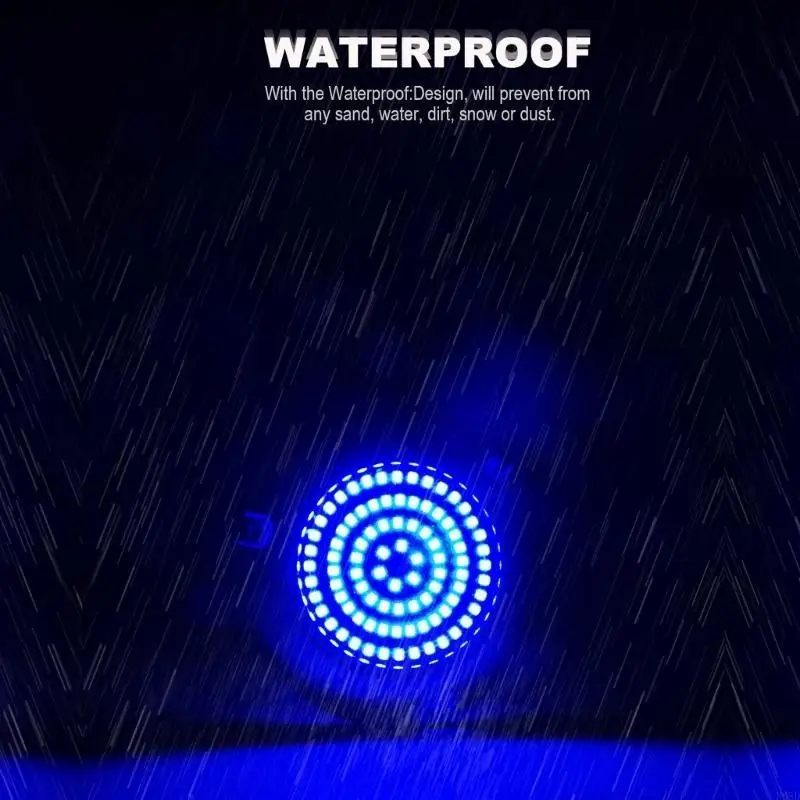  Marine LED Boat Light 45W 90 LED Waterproof Underwater Courtesy Light Sailboats Pontoon Transom Light