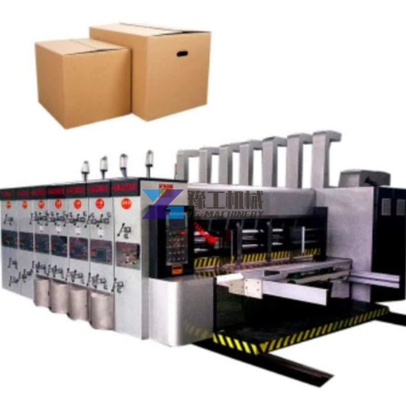 China High Speed Rotary Die Cutting Machine Corrugated Cardboard Machine Carton Machine