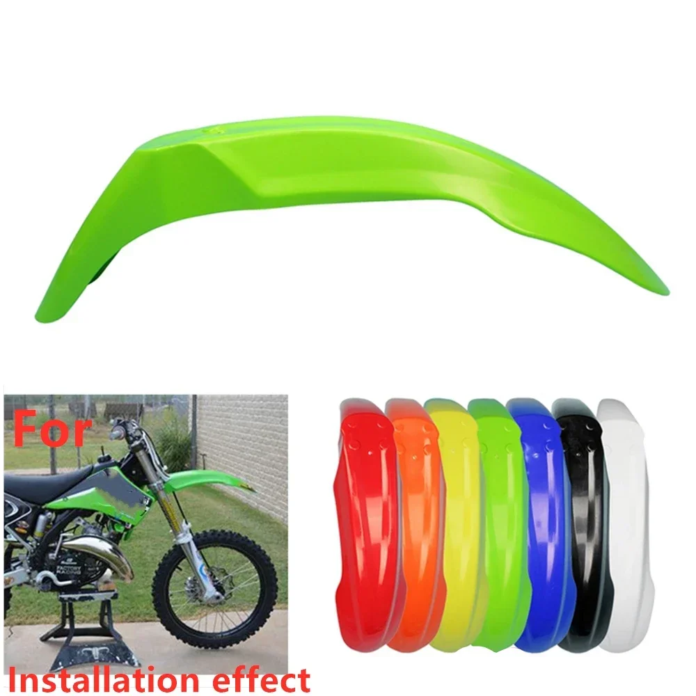 For 1pcs  X2 CQR cross Front Fender  Jialing Zongshen GY Front Mudguard / Front Masonry White