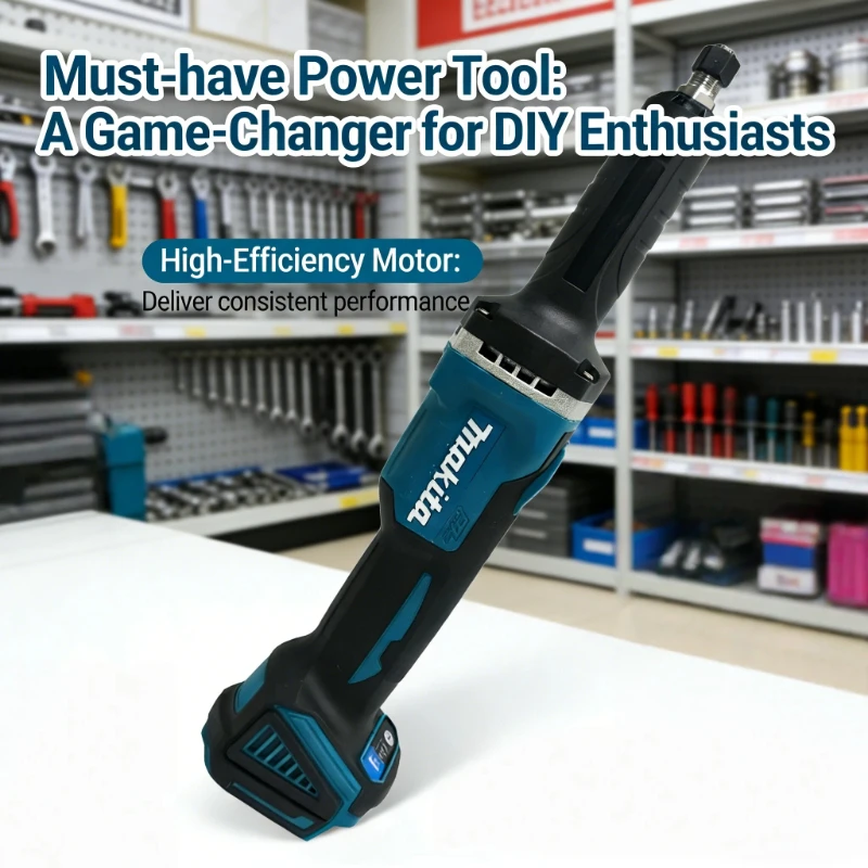 Makita Brushless Die Grinder Cordless Angle Grinder Polishing 4-Speed Rotary Electric Engraving Tool Handheld Grinding Machine