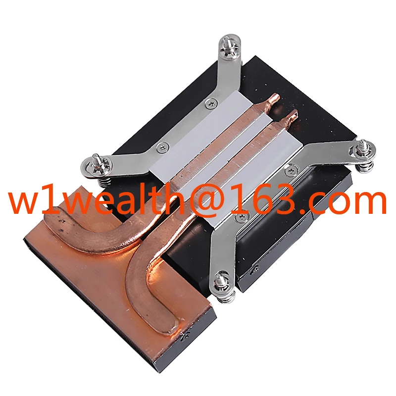 Mini Two Tube Heat Sink1U Ultra-thin CPU Heat Dissipator OPS One-body Machine HTPC Small Chassis Erature Control 1200 /115X