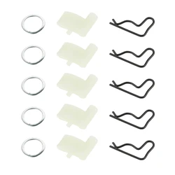 15 Stuks Terugslag Starter Pawl Hond Reparatie Kit Voor Stihl Fs55 Fs45 Fs46 Hs45 Ts400 Bg55 Bg65 Bg85 Trimmer 4116-195-7200 1125-195-7200