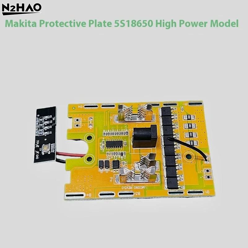 1 قطعة DIY اكسسوارات 21 فولت 8MOS لوح حماية التوازن ل 18650 زاوية طاحونة بالمنشار المفتاح الكهربائي لوح حماية #3